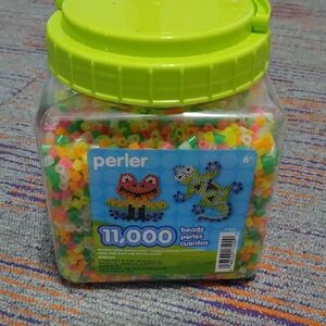Perler Multi-Color Beads Jar